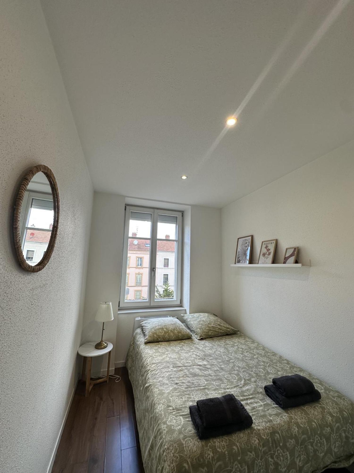 # Le 3 # Joli Appartement T3 Mulhouse Centre, Neuf, Calme Et Tout Equipe Exteriör bild