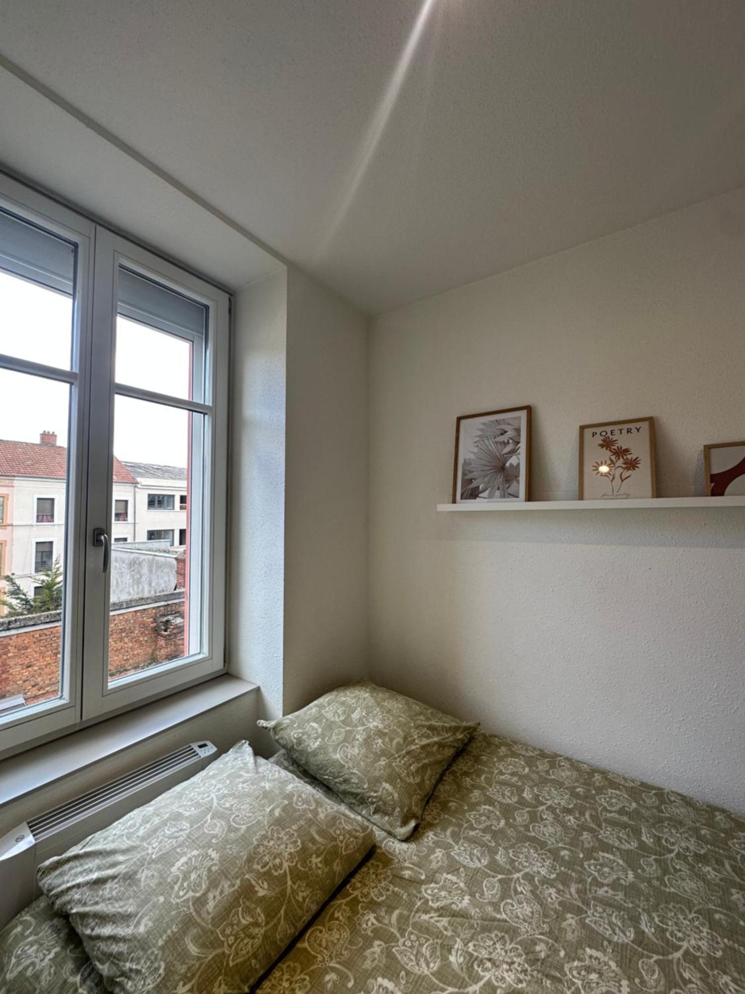 # Le 3 # Joli Appartement T3 Mulhouse Centre, Neuf, Calme Et Tout Equipe Exteriör bild